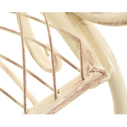 Banc de jardin Tara crème antique