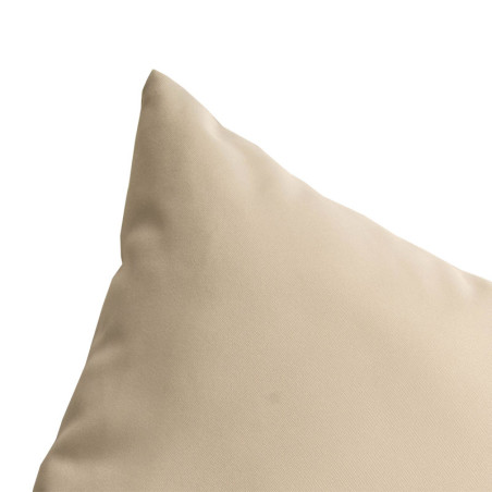 Housse de coussin pour chaise longue Massa crème