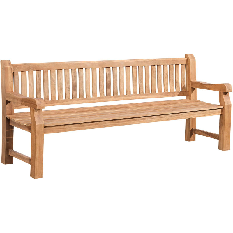 Banc en teck Jackson V2 220 cm teck