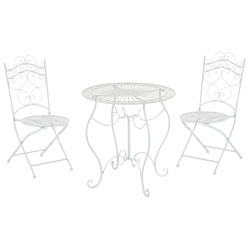 Groupe de Chaises Indra blanc