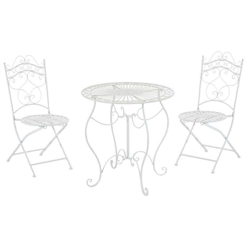 Groupe de Chaises Indra blanc