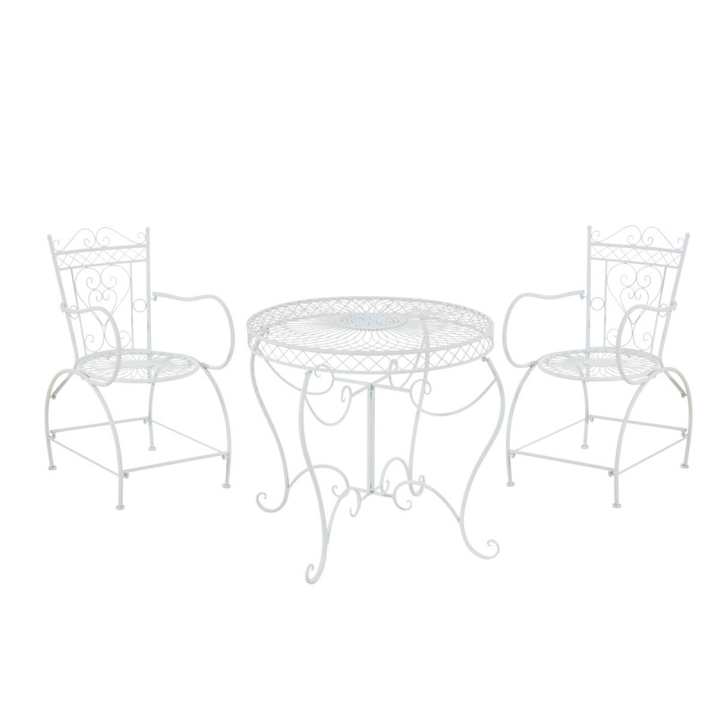 Groupe de Chaises Sheela blanc