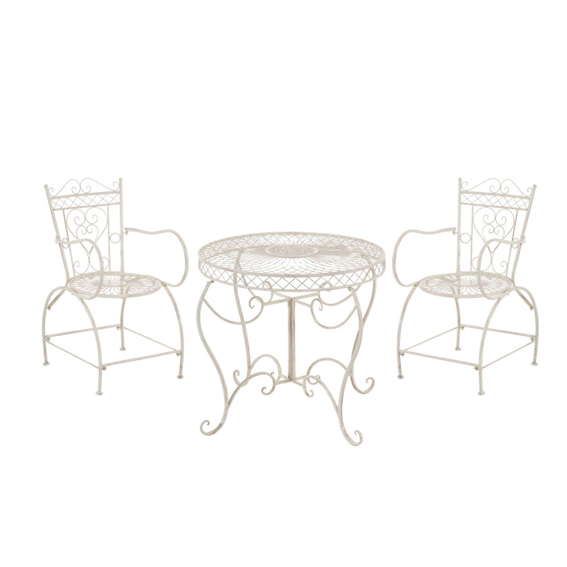 Groupe de Chaises Sheela crème antique