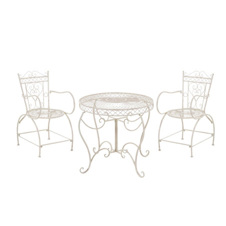 Groupe de Chaises Sheela crème antique