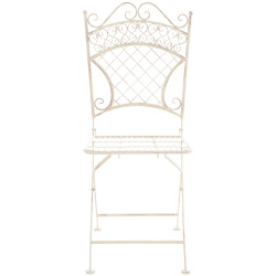 Chaise de jardin Adelar crème antique