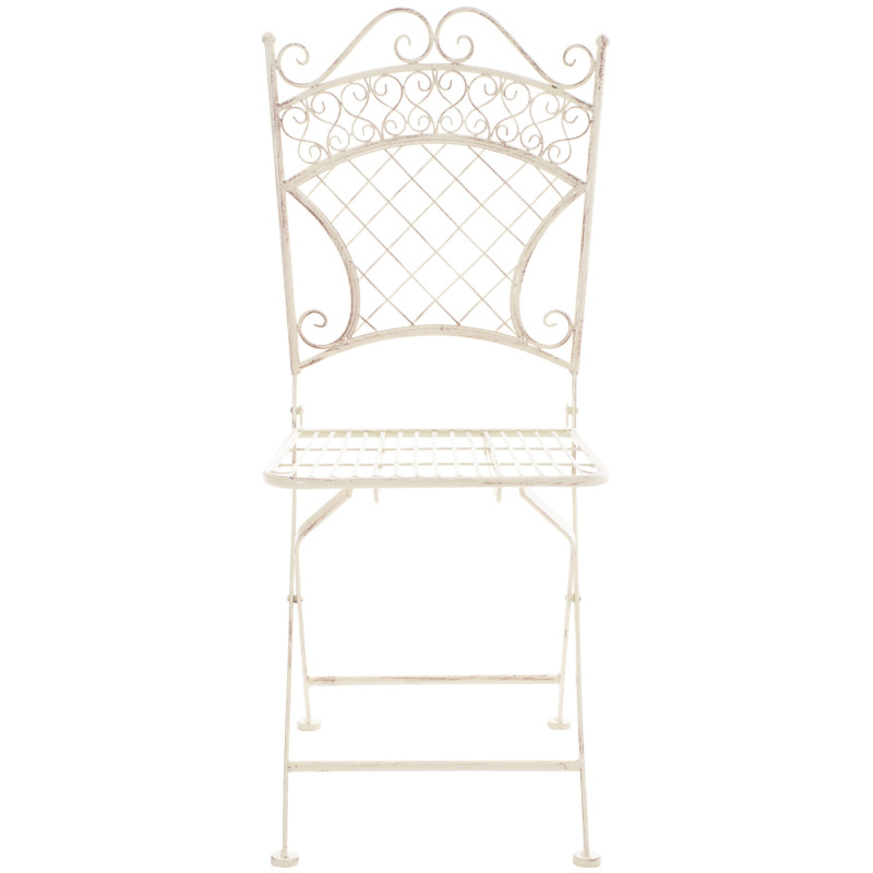 Chaise de jardin Adelar cr?me antique