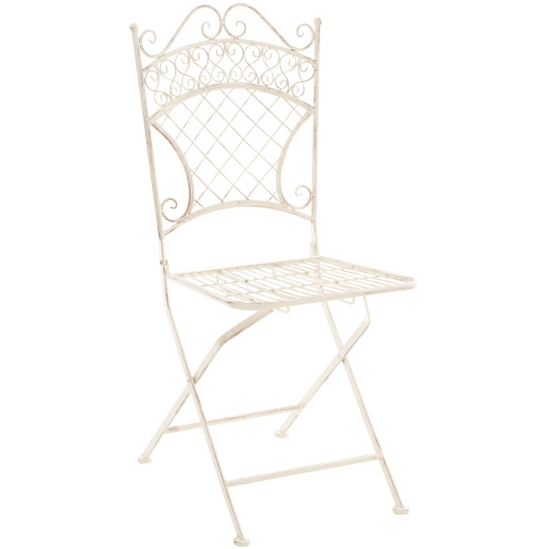Chaise de jardin Adelar cr?me antique