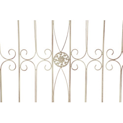 Clôture de jardin charcuterie crème antique