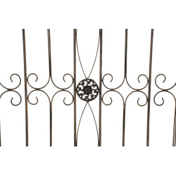 Clôture de jardin charcuterie bronze