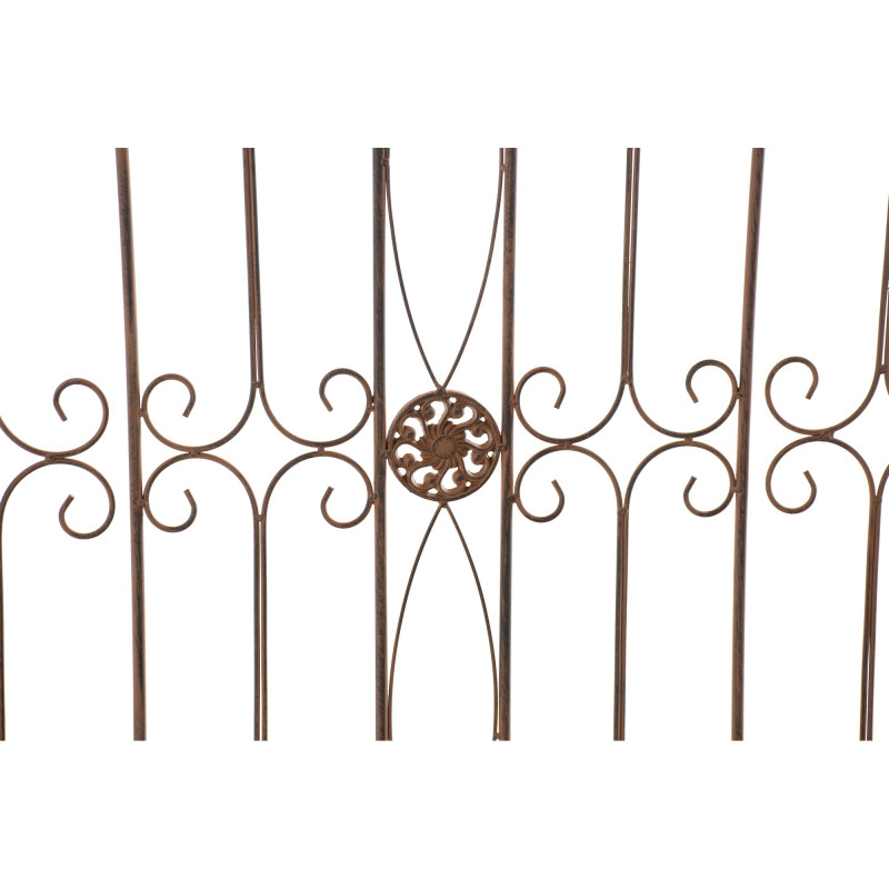 Recinzione da Giardino in Ferro Mangold antico marrone