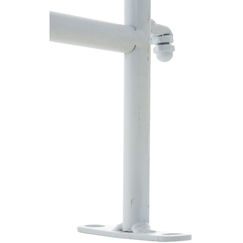 Clôture de jardin charcuterie blanc