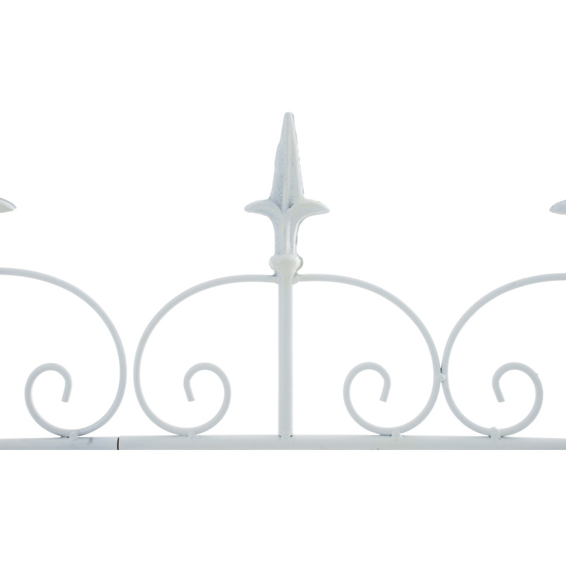 Reja De Jardín Mangold En Metal Blanco