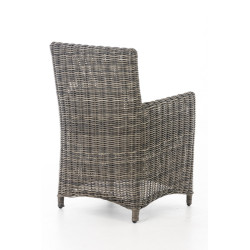 Chaise Fontana / Saint Marlo anthracite 5 mm gris-mélange