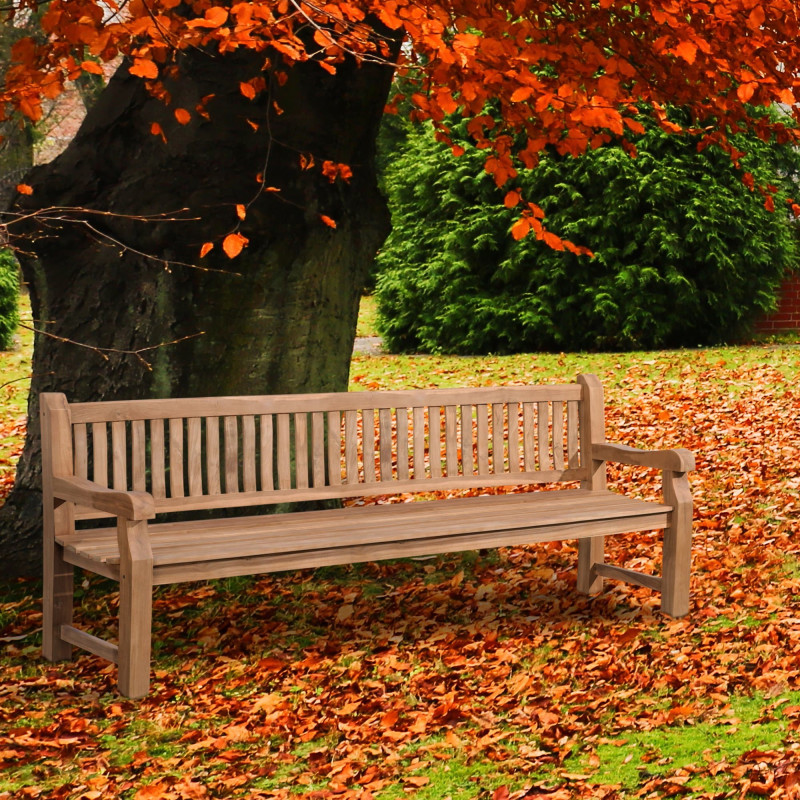 Banc en teck Jackson V2 240 cm teck