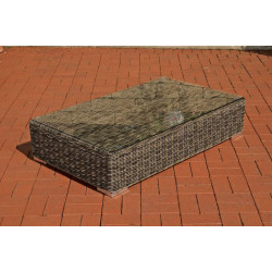 Table basse Ariano 100 x 50 gris-mélange