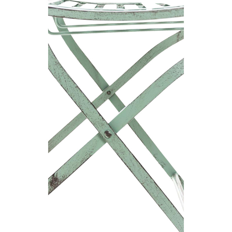 Chaise Sibell vert antique