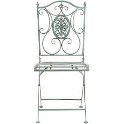 Chaise Sibell vert antique