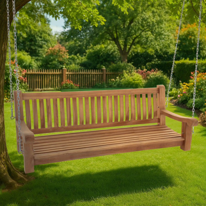 Banc suspendu Joyce 180 cm teck