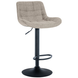 Tabouret de bar en tissu...