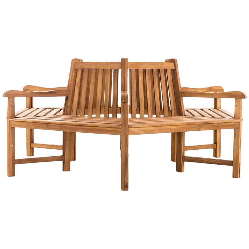 Banc Sonja avec accoudoirs, 200 cm teck