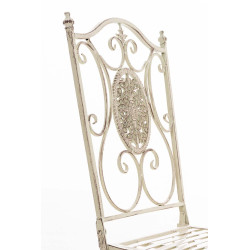 Groupe de Chaises Aldeano crème antique