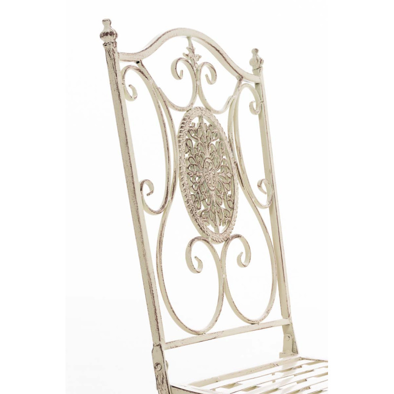 Groupe de Chaises Aldeano crème antique