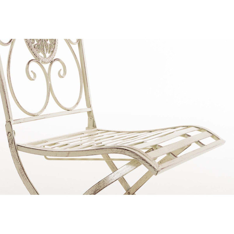 Groupe de Chaises Aldeano crème antique