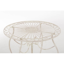 Groupe de Chaises Aldeano crème antique