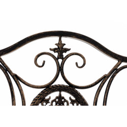 Groupe de Chaises Aldeano bronze