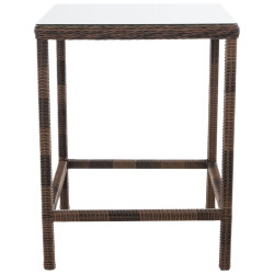 Table en alia 5 mm brun tacheté