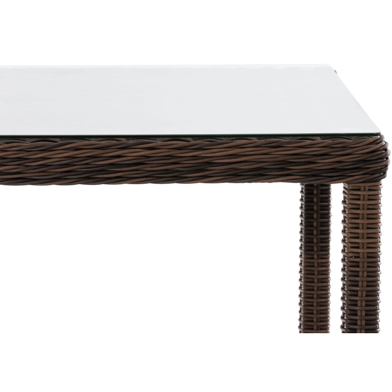 Table en alia 5 mm brun tacheté