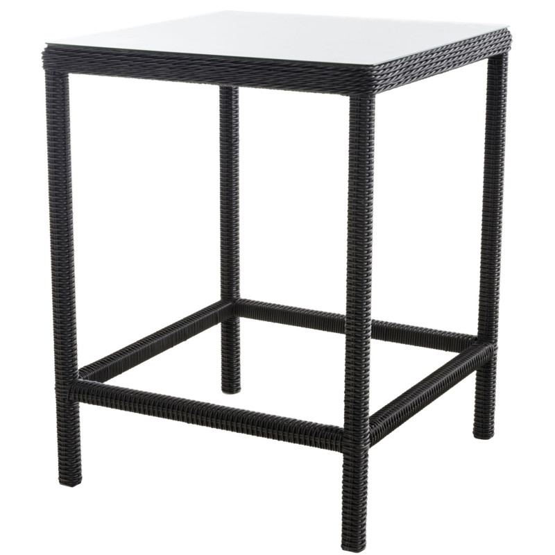 Table en alia 5 mm noir