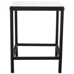 Table en alia 5 mm noir