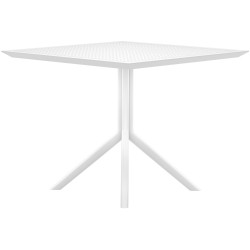 Table Sky 80 cm blanc