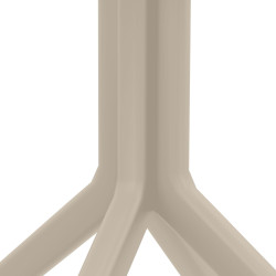 Table Sky 80 cm taupe
