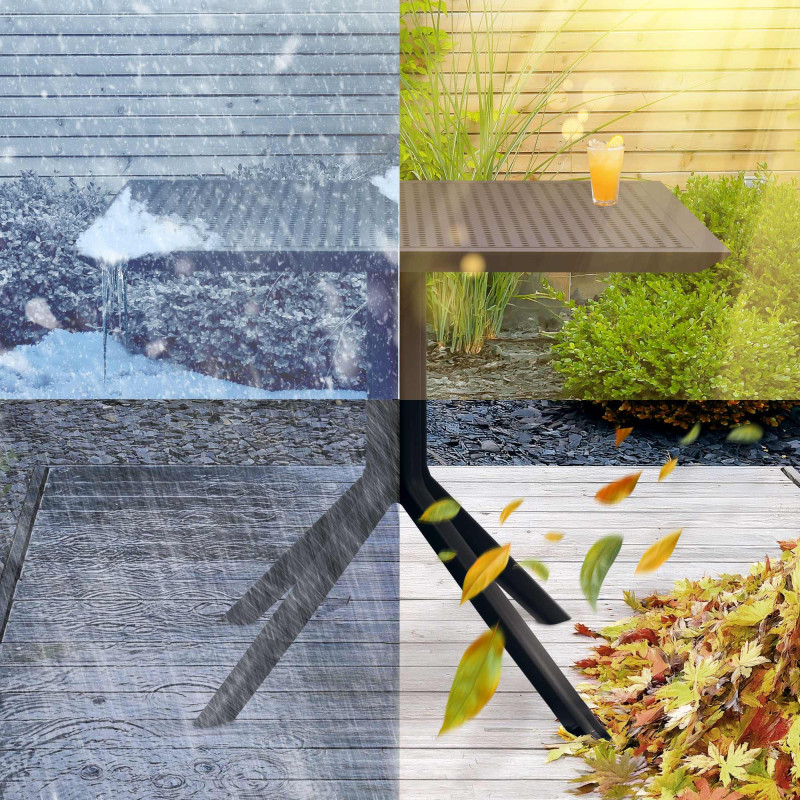 Table Sky 80 cm noir