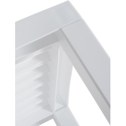 Table côté océan blanc