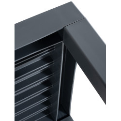 Table côté océan gris foncé