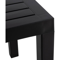 Table côté océan noir