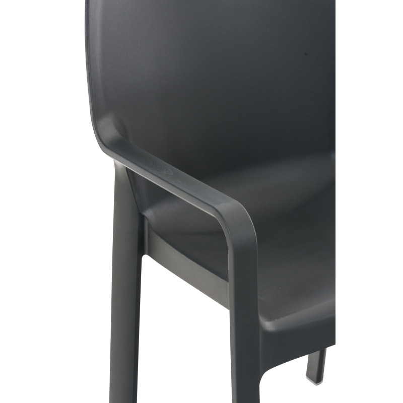 Diva de la chaise gris foncé