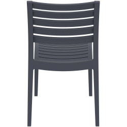 Chaise Ares gris foncé