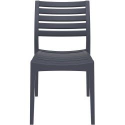 Chaise Ares gris foncé