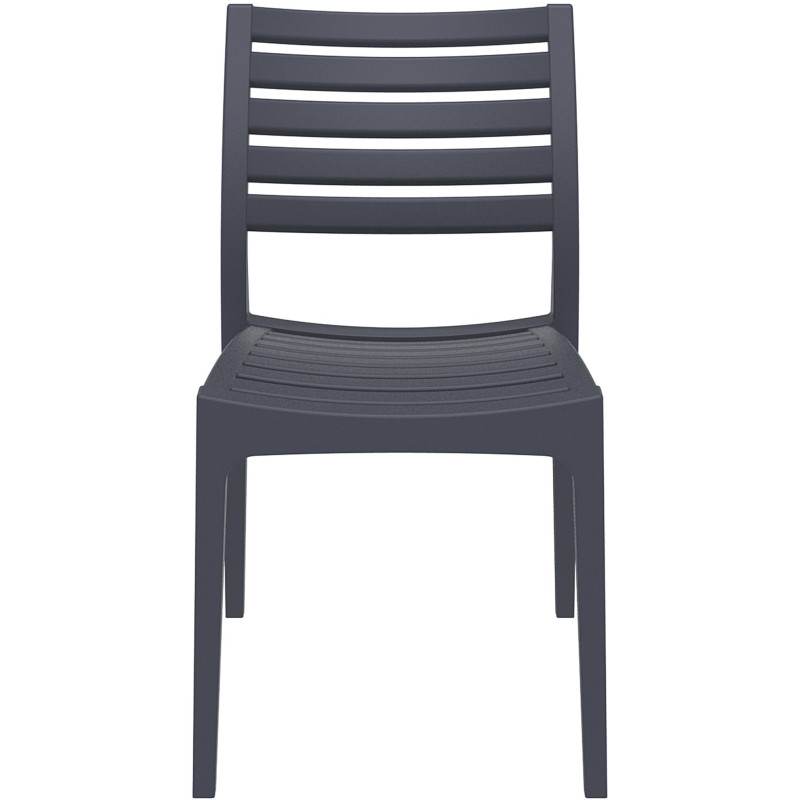 Chaise Ares gris foncé