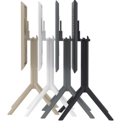 Mesa plegable Sky Negro,Cuadrada