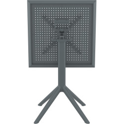 Table pliante rectangulaire Sky gris foncé