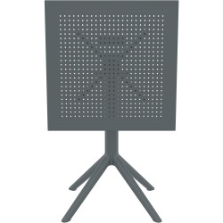 Table pliante rectangulaire Sky gris foncé