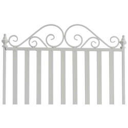 Set de 2 Mecedoras de hierro Smilla Blanco