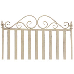 Ensemble de 2 fauteuils ? bascule Smilla cr?me antique