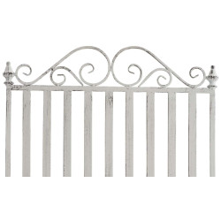 Ensemble de 2 fauteuils ? bascule Smilla, blanc antique