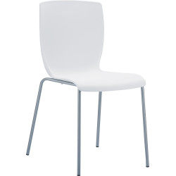 Ensemble de 2 chaises MIO blanc